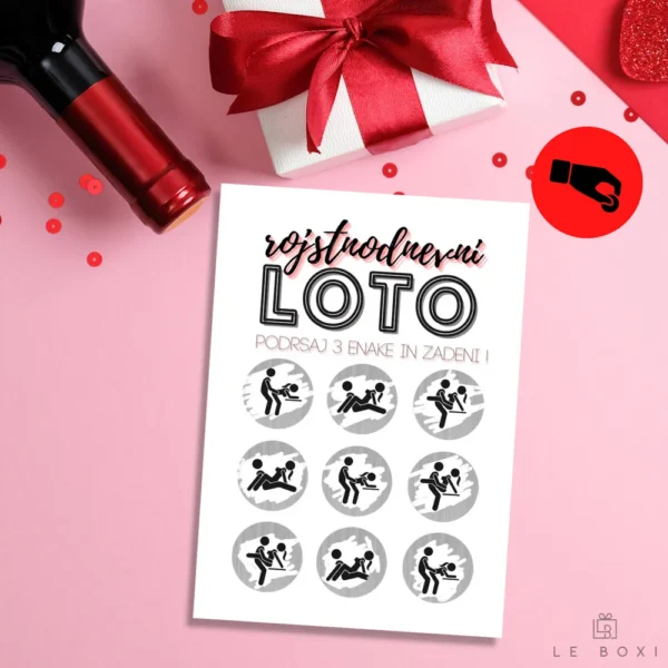 Rojstnodnevni LOTO – podrgni me čestitka