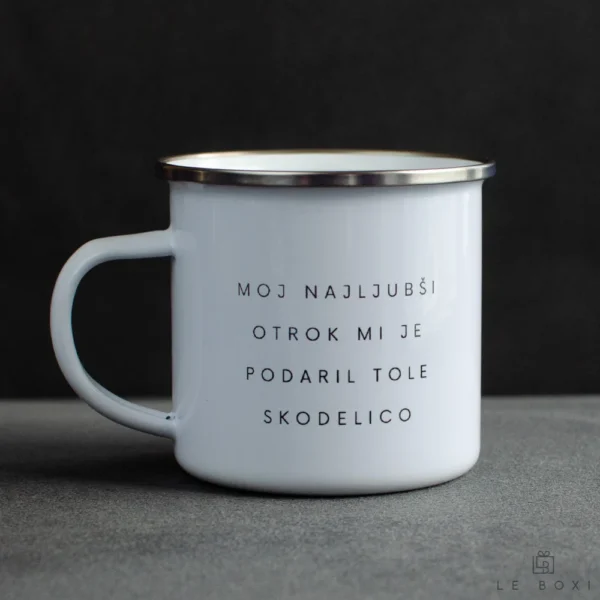 “Moj najljubši otrok mi je podaril to skodelico” skodelica